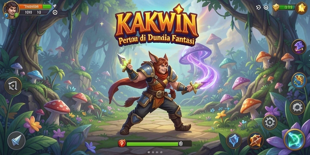 Tampilan gameplay KAKWIN yang memikat dan penuh aksi.