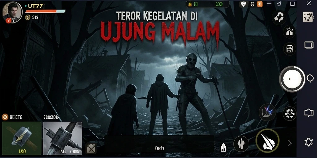 Gameplay seram di UT77 yang menghadirkan ketegangan mendalam.